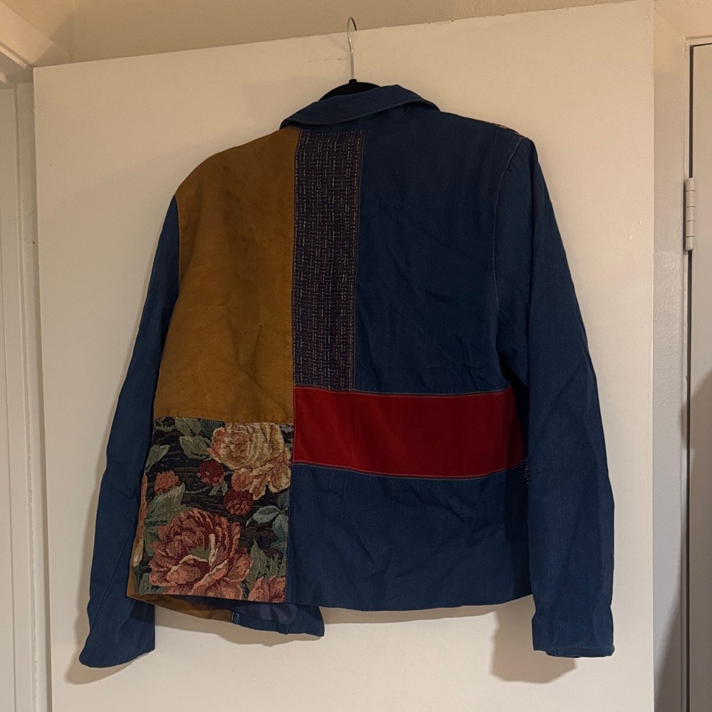 Koret Multicolor Patchwork Jean Jacket - image 2